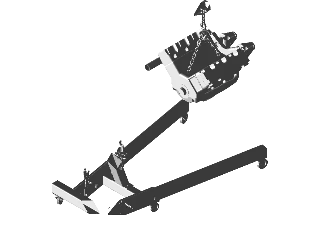 Folding Engine Crane — Image 5 of 5
