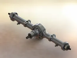 RC4WD Front & Rear Yota Axle for 1/10 Scale RC Rock Crawler