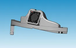 Airsoft Anti-Fog Mask Fan Mount