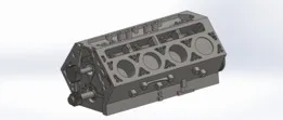 LS1 V8 Engine - Working 3D Model