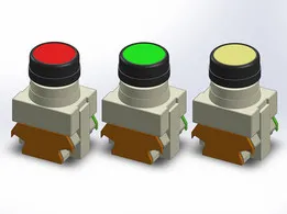 Illuminated Push Button Switch LA38-11D