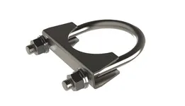 Pipe Exhaust Clamp M8 54 mm (U-Bolt) / Хомут-стремянка М8 54 мм / скоба / стремяночный