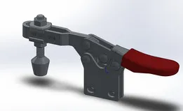 CH-225-DI Horizontal clamp. Mounting through the plate