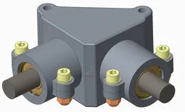 90 degree gear box 1:1