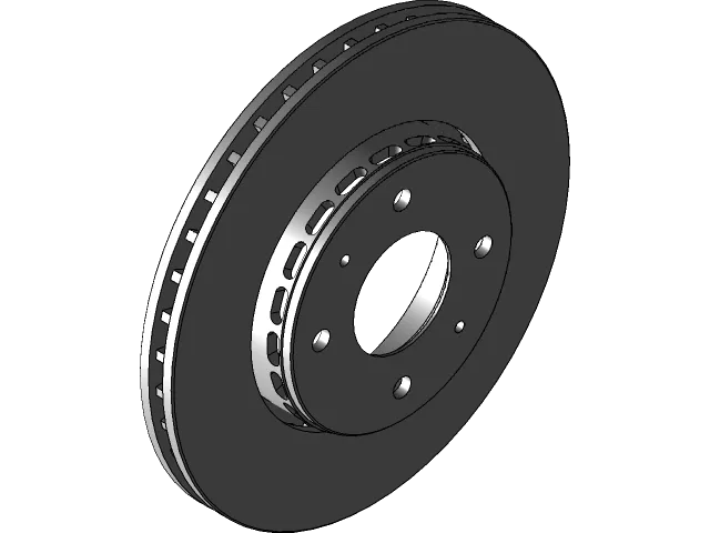 Brake disc for Volvo S40 -99 — Image 2 of 2
