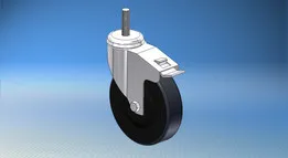 Bosch Rexroth Locking Caster - 125mm Heavy Duty