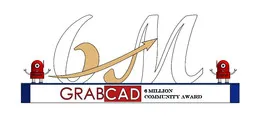 6 million grabcad member trophy