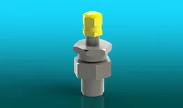 MS28889-2 Aircraft Landing Gear Shock Strut Pneumatic Valve