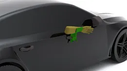 Corona Virus # Car handle no touch