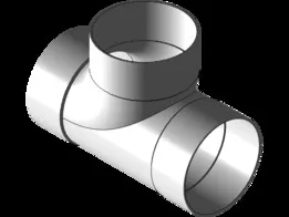 PVC 90deg Junction 100mm