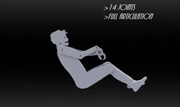Human body (Ergoman Manikin,Driver)