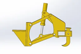 CAT120M GRADER RİPER ATTACHMENT