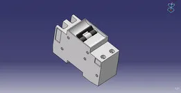 Thermomagnetic circuit-breaker BIPOLAR SIEMENS MOD. 5SX1 / DISJUNTOR TERMOMAGNETICO BIPOLAR SIEMENS MOD. 5SX1