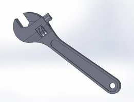 Adjustable wrench