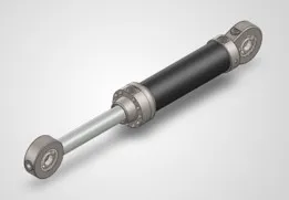 Hydraulic Cylinder (Linear Actuator) Assembly – Clevis Type | SolidWorks
