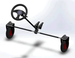 Basic Ackerman steering rack