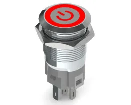 Push Button 16 mm LED