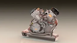 KTM RC8 engine
