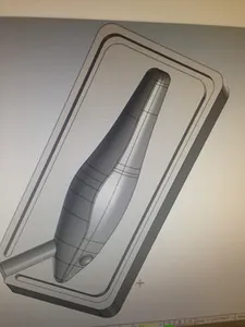 Fishing lure mold
