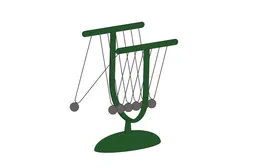 Маятник (колыбель) Ньютона / Pendulum (cradle) of Newton