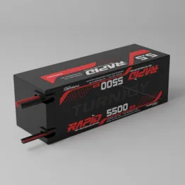 Turnigy Rapid 5500mAh 4S2P 140C Hardcase LiPo Battery Pack wXT90 Connector