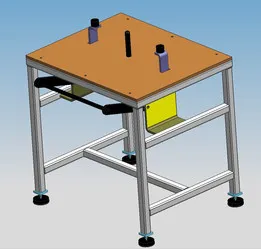 Table with lifting mechanism- concept