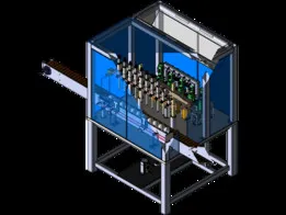 10 nozzles servo filling machine