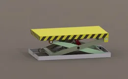 TABLE LIFTING MECHANISM SCISSORS