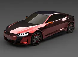 Audi E-Tron GT CATIA V5 Imagine & Shape