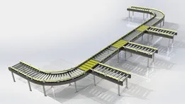 Roller Conveyor Line V3 [Rulolu Konveyör Hattı V3]