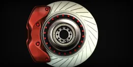 Hub Disc and Caliper