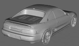 Toyota MR2 3d Scan
