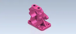 3D CAD Basic Exercise/Eccentric piston pump /Gear Pump Body/Bomba de Engranes /Autodesk Inventor Pro