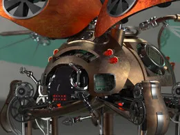 STEAMPUNK LADYBUG / LADYBIRD!