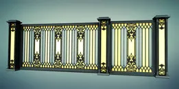 Forged sliding gates mod1