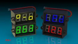 3 Digit 7-Segment LED Digital Voltmeter
