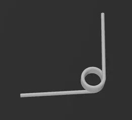 Torsion Spring 03mm wire dia_3 Coil_OD 20mm _90