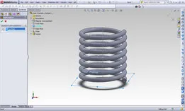 Tutorial: How to make an animation for a compression spring in Solidworks?