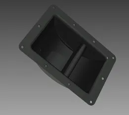 Recessed Speaker Cabinet Handle