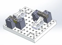 Chuck Jaw Milling Modular Fixture