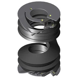 Twisterband – compact and modular multi-rotation e-chain system