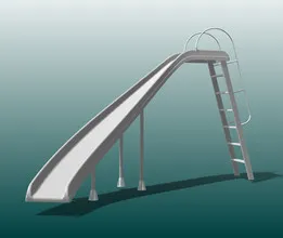 SLIDER FOR SWIMMING POOL