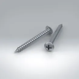 4x30 Round Head Phillips Wood & Plastic Screw