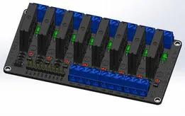 OMRON - G3MB-202P - Solid State Relay Module - 8 Channel