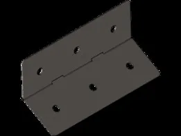 Door with the secured pin lock