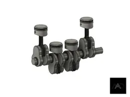 Piston & Crank Shaft Assembly, Engine Design