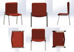 Office Chair - SOLIDWORKS 3D CAD Model