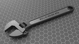 Adjustable wrench