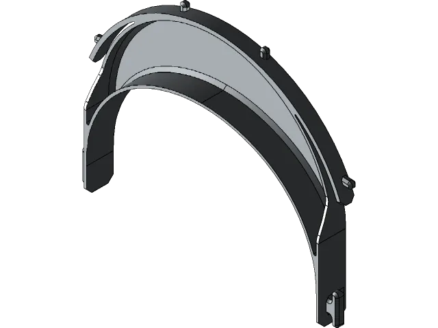 RC3 Compatible Face Shield for 0.8mm Nozzle - Closed Top — Image 6 of 18
