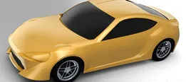 Creo Parametric Toyota 86 Car Model